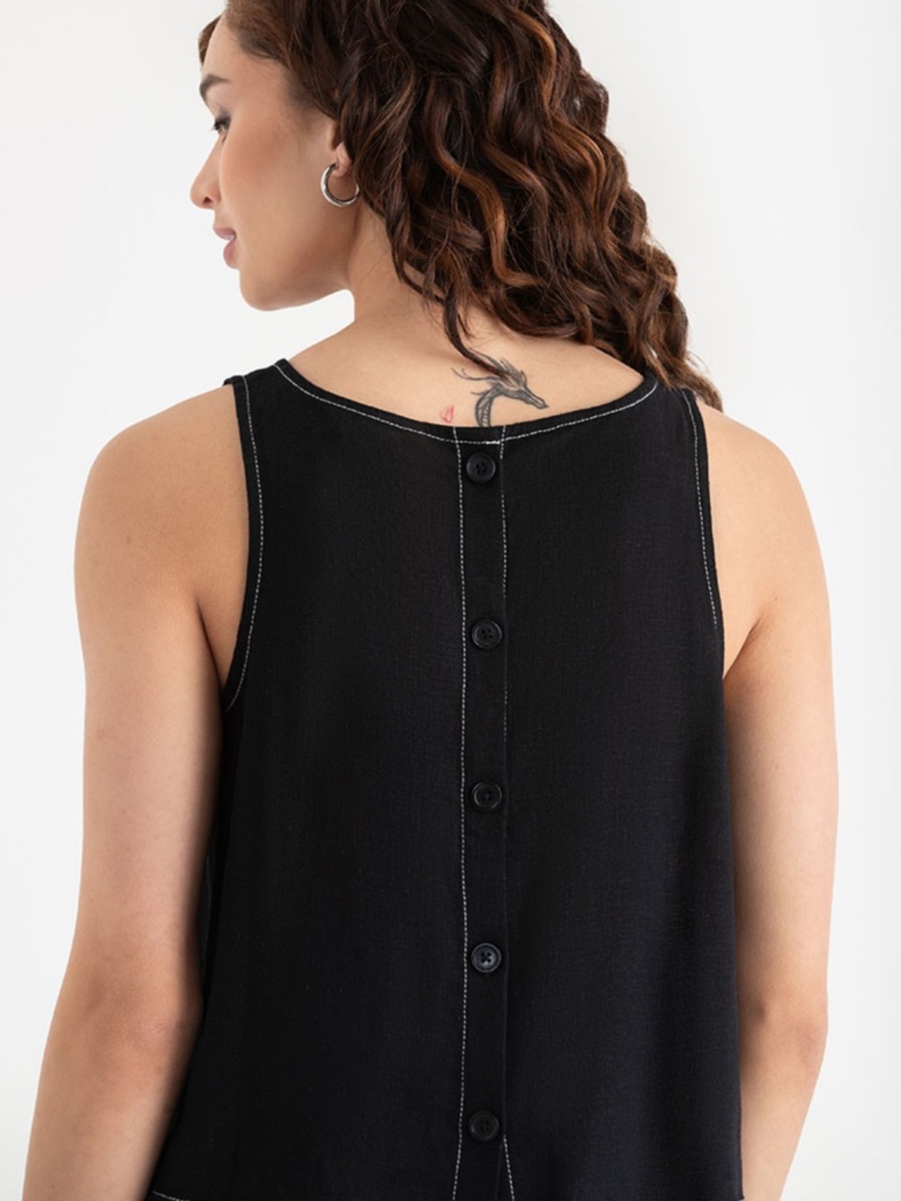 2/$20 Linen Blend Sleeveless Tank Top